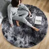 Pluche Rond Tapijt Wit Kinderen Tapijten voor Woonkamer Home Decor Zacht Kind Slaapkamer FloorPlay Mat Babykamer Pluizig Schattig Tapijt 240327