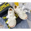 Canvas Shoes for Women 2024 New Open Smile Thick Sole Beggar Shoes Small White Shoes Half Support Casual Shoes Sneakers Shoes