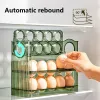 Bins ei opbergdoos koelkast organizer voedselcontainers ei vers hekeling houder lade dispenser keuken opbergdozen