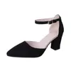 Comemore Black High Heels for Women Girl Pointals Female Summer Womans Heel Shoes Mujer Sandalias Femeninas 42 240320