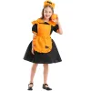 Halen Cosplay Pumpkin Maid Bat Costume for Children M3F6＃