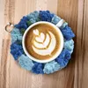 Table Mats Round Coasters For Crocheting Mug Cup Multi-function Decorative Dining Tea Drinks