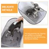 Dog Apparel Puppy Hair Trimming Organizer Cutting Clock Umbrella Cat Cape Tray