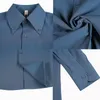 Lente Shirts Mannen Dr Verticale Effen Kleur Shirts Slanke Mannen Casual Lg Mouw Mannelijke Chemise Homme Tuxedo Shirts 5XL-M g44H #