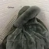 Grande fourrure manteau d'hiver femme veste nouveau 2020 à capuche Parka veste d'hiver hommes ouaté dames doublure de fourrure chaude doudoune pour hommes J8tp #