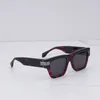 Lunettes de soleil Street Fashion Tortue Rouge Mâle 2024 Arriver INS Style Carré Sunnies Hommes Top Qualité Acétate Lunettes Solaires