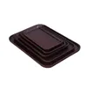 Japanese Wooden Tea Tray Household Plate Heavy Bamboo Cup Flat Round Rectangular Hotel Creative