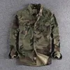 Camoue Cargo Shirts Haute Qualité Durable Randonnée En Plein Air Sport Quotidien Militaire Tactique Style Casual Camicia Camo Chemise Hommes L8EI #