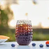 Tasses soucoupes verres à vin incassables verre en plastique incassable sûr réutilisable Transparent jus de fruits tasse à bière fournitures de fête de mariage