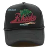 Rh American Trendy Brand Truck Hat Lettera stampata Baseball Protezione solare esterna e ombrellone in lingua d'anatra