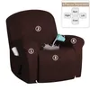 Chair Covers 1 2 3 Seater Water Repellent Recliner Sofa Cover Elastic Spandex Relax Lazy Boy For Living Room Armchair