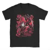 Redondo Pescoço Camiseta Manga Curta Roupas Presente de Aniversário Hazbin Hotéis Alastor T Homens Pure Cott Impressionante T- r5g0 #