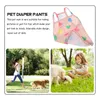 Dog Carrier Summer Outfits Lovely Shirt Washable Pet Clothing Puppy Printing Cotton Polyester Wear-resistant Vest Home For Cat