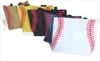 Utomhuspåsar 2022 Handväska Baseball Stitching Mix varje 5 färger 16.5x12.6x3.5inch Mesh Handle Shoder Bag Stitched Print Tote Beach SPOR DHIT4