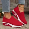 Casual Shoes Fashion Air Cushion Dance Women's Slope Heel Anti Slip Sneakers