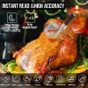 Wskaźniki Bezprzewodowe termometr mięsny Smart Bluetooth zdalne monitorowanie żywności gotowanie pieczeni termometr do gotowania kuchennego BBQ piekarnik