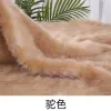 Fabric Sewbato 20x50cm Plush Fabric Faux Fox Fur Patchwork Sewing Clothing DIY Vest Beast Clothing Fabrics