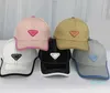 Erkek Kadın Markası için Tasarımcı Kova Şapkası P Üçgen Mektup Top Kapakları 4 Mevsimler Ayarlanabilir Lüks Spor Beyzbol Şapkaları Kapağı Bağlayıcı Güneş Şapkaları
