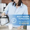 Devisib Electric Kettle Temperaturkontroll 4 timmar Håll varma 2L Glass Tea kaffevattenpanna Matklass 304 Rostfritt stål 240328