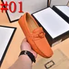 40Modèle Italien Hommes Chaussures Casual Marque De Luxe Été Hommes Designer Mocassins En Cuir Véritable Mocassins Léger Respirant Slip sur Chaussures Bateau 2024