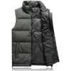 Winter Eendendons Vest Voor Mannen Parka Dikke Warme Varsity Rode Windjack Sleevel Jas Mannelijke Klassieke Casual Reizen Vest d7qu #