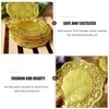 Baking Tools 100PCS Round Paper Doilies Oil- Absorbing Placemats Packaging Pads For Wedding Table