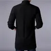 fi Men's Lg Spring Cardigan Lg Sleeve Coat Soild Color V-neck Collar Youth Korean Style Light Sweater Autumn Jacket a6iO#