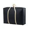 보관 가방 접이식이없는 직물 패브릭 베개 손잡이 헤비 듀티 수하물 방지 방지 블랙 엑스트라 대형 방수 침구 가방