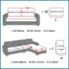 Racks 1pc Jacquard Sofa Cushion Cover Polar Fleece Stretch Washable Removable Couch Covers Pets Kids Furniture Protector