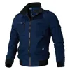 Jaquetas de golfe Personalizado Windbreak Jacket Man Oversize Winter Jacket Beisebol Retro Cam Bomber Outdoor Trekking Heavy X7TE #