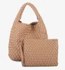 designer Hand Woven Tote bag High quality Soft bag Women Shoulder hobo bag Large capacity Solid Color Fahion handbag crossbody Underarm bag Totes