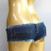 fi nappa vita bassa vita calda corto taglio alto bottino di jeans sexy pantaloncini vintage carino micro mini breve club wear FX35 s4aq #