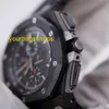 Relógio de pulso Diamond AP Royal Oak Offshore 26400AU Relógio masculino Anel de cerâmica preta Máquinas automáticas de carbono forjado Relógio esportivo suíço Relógio mundialmente famoso