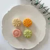 20g mini Flower Moon Cake Mold Mung Bean Cake Daisy Sunflower Lotus Shape Cookie Stamp Mid-Autumn Festival Hand Pressed Pastry