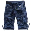 Trendy Summer Camoue Cargo Shorts Hommes Casual Tactique Boardshorts Streetwear Cott Pantalons Courts Poches Vêtements O4uC #