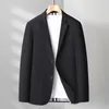 Toppklass Män för Blazer Slim Fit New Spring Fasi Korean Single Breasted Casual Classic Suit Jacket Brand Men Dr Coats Z3ll#