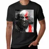 150 Kratos Paint T-Shirt simples roupas fofas verão top mens camiseta gráfico W1xc #