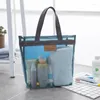 Sacs à cosmétiques pour femmes, sac de bain de plage, de gymnastique, rangement Portable, organisateur de douche en maille de natation en plein air