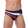 UNDUPTS DIHOPE SEKSİ ERKEKLER YAPILIK KISAKLAR PATCHWork Jockstrap Mens Kısa Bikini Aşağıda Giyim Adam Slip Homme