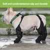 Abbigliamento per cani Scarpe traspiranti Nastro di fissaggio Protezioni comode antiscivolo impermeabili con per le stagioni