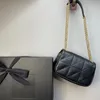 Luxurys bolsa de ombro corrente designer bolsa feminina diamante padrão crossbody sacos grande capacidade designer saco carteira de couro real