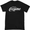 Nouveau Profitez de nouveauté adulte Humour drôle Iric Joke Party Logo Coke Shirt Hot Fi Hommes Style d'été Cott Chemises G1Wh #