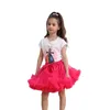 Lush petit bébé filles Tutu jupe pour enfants enfants gonflés jupes en tulle pour fille née fête princesse fille vêtements 1-15 ans 240325