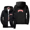 Backwoods Tryckt vår/sommaren Mäns Wear Hoodie dragkedja med tunna kappor Herrkläder Windproof Casual Street Blazer 2023 X5AW#