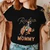 카우보이 생일 셔츠 내 첫 로데오 매칭 커플 t radea daddy mommy tshirt 남편 아내 애인 셔츠 240328