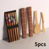 Baguettes 5/1pc Sushi Tool Set Japonais Petit rouleau Faire Nori Boule de riz Bento