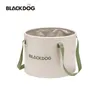 Blackdog Portable extérieur pliable seau d'eau voyage lavabo sac à linge trempage seau de pied