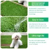 Lawn Pet Grass Artificial Outdoor Turfing Fake Grass Lawcony Courtyard Indoor Decoration Dog toalett mjuk syntetisk gräsmatta