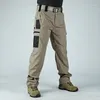 Pantaloni da uomo multitasche militari tattici casual cargo da combattimento pantaloni da trekking all'aperto tute da allenamento resistenti all'usura