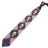 アニメKira Yoshikage Cosplay Ties Pendant Kujo Jotaro Neck Tie Props Fashion Necktie 240320